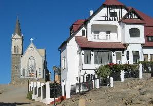 Lüderitz mit Felsenkirche